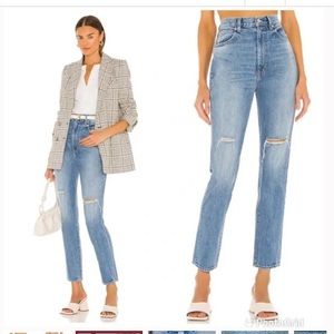 💙SLVRLAKE Beatnik High Rise Slim Jeans In Trouble Maker